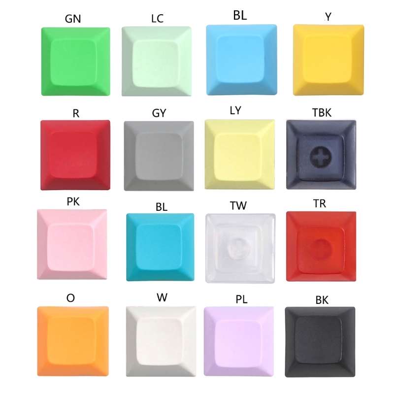 Gaming Accessories Aesthetic - DSA 1U zestaw klawiszy PBT puste