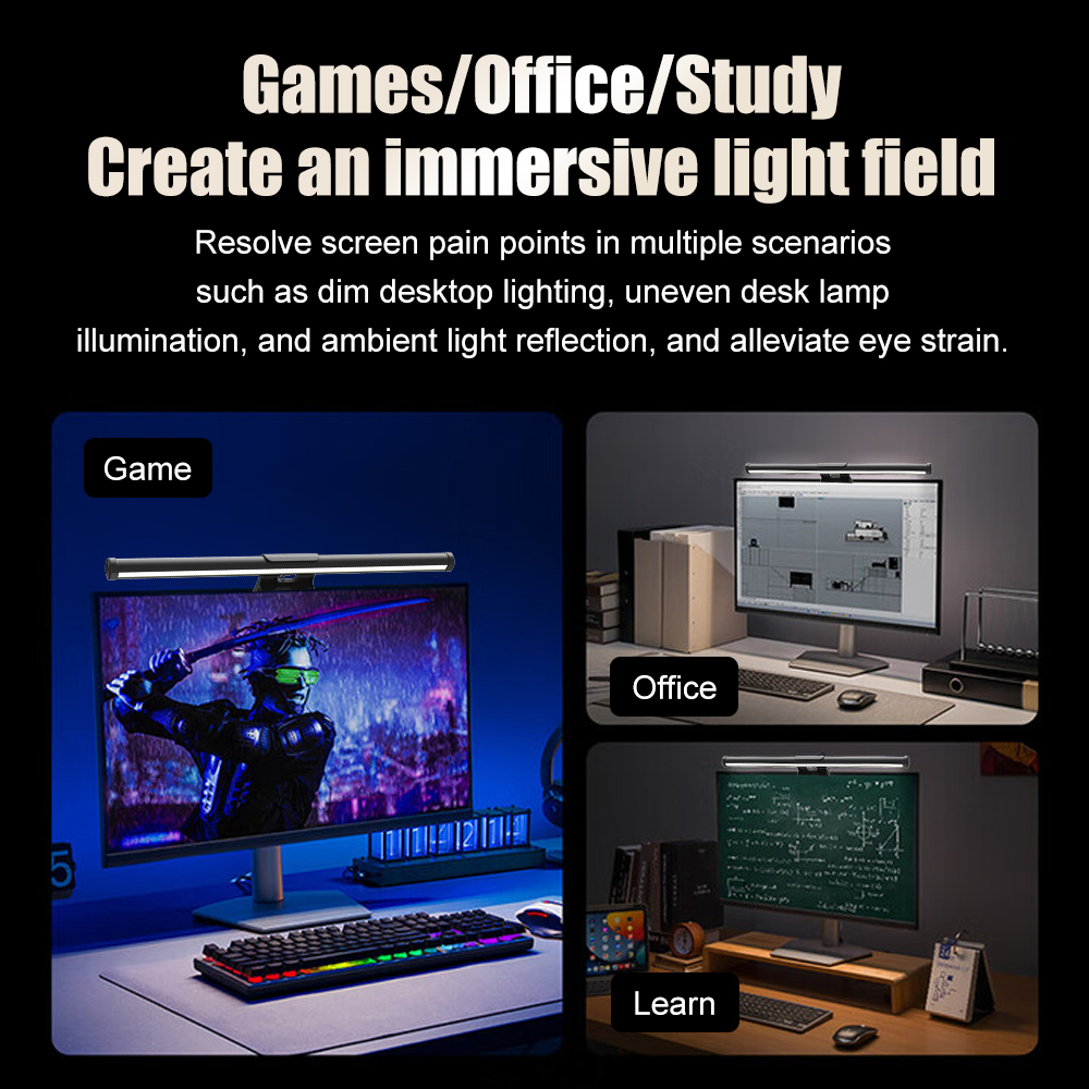 Monitor z listwą świetlną, kon – Accessories For Your Gaming Room recenzja i cena