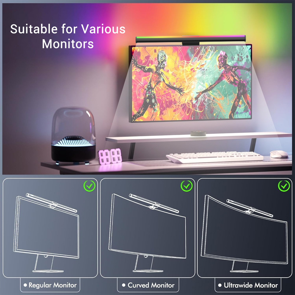 Listwa świetlna do monitora ko – Accessories For Your Gaming Room recenzja i cena