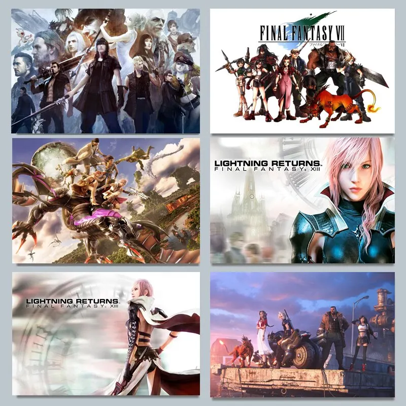 Plakat na płótnie Final Fantas – Gaming Accessories For Room recenzja i cena