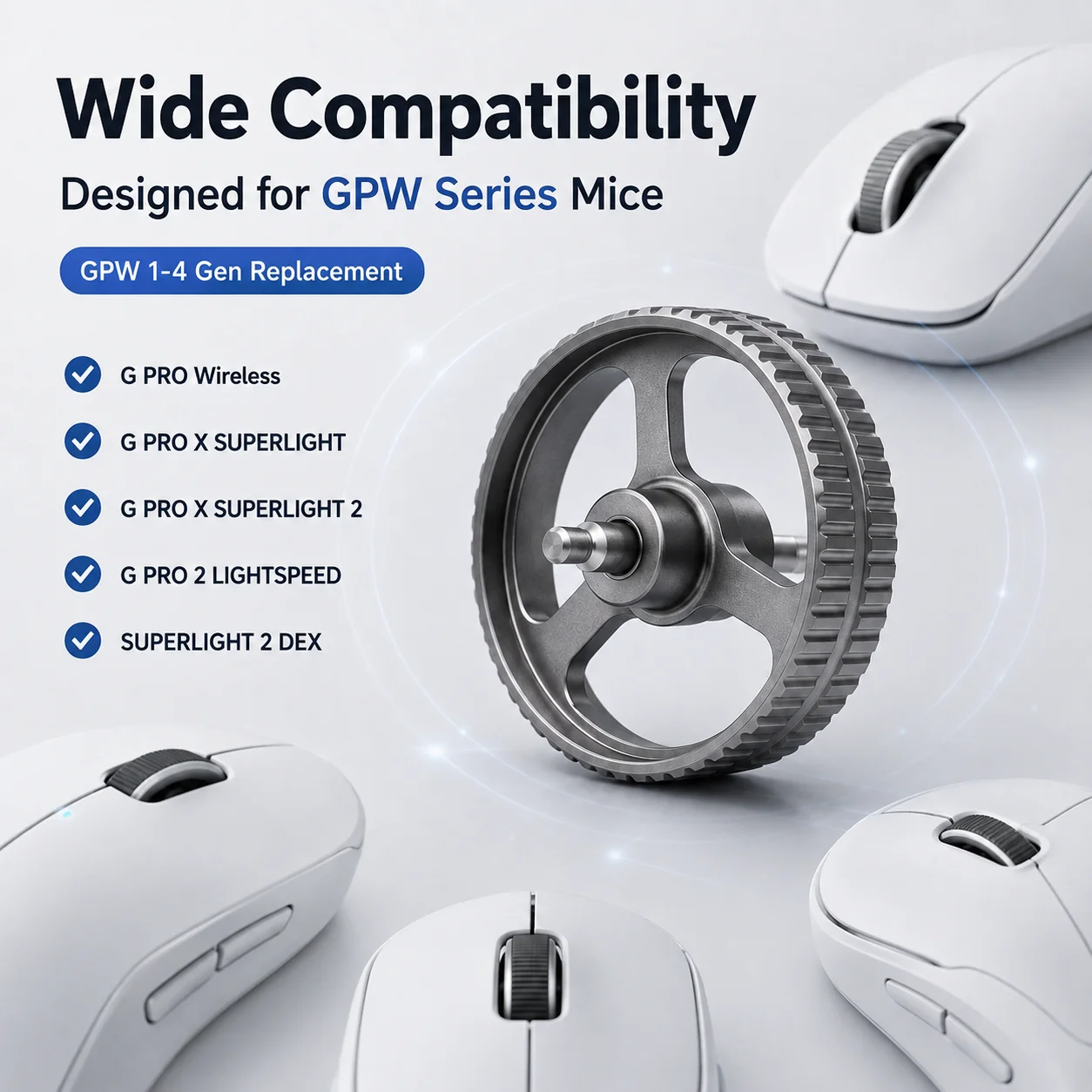 Zamiennik kółka przewijania my – Logitech Mouse G Pro X Superlight recenzja i cena